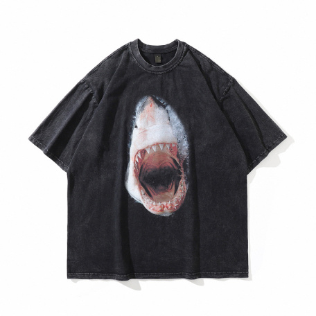short sleeve medieval shirt shark